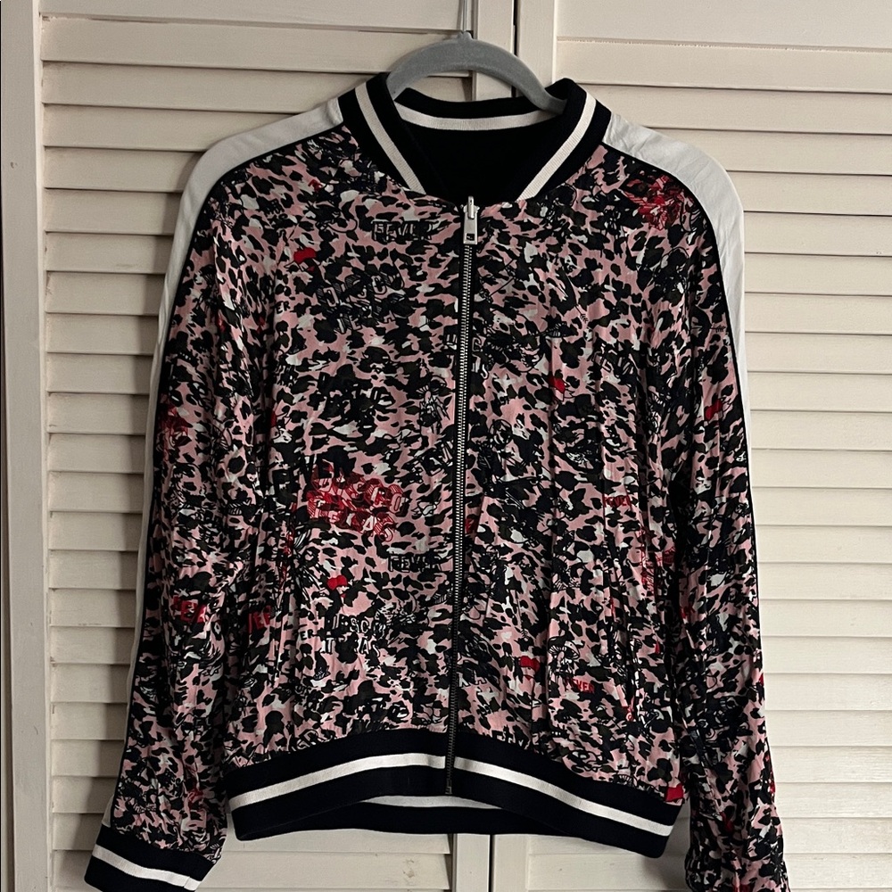 Zadig & Voltaire - Billy Leo Ohtake Reversible Zip-Up Bomber Jacket- Bubblegum